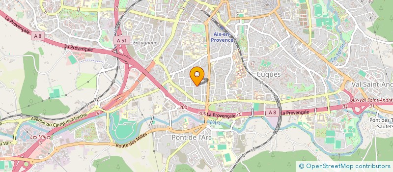 localisation de l'entreprise VICTORIA à AIX-EN-PROVENCE