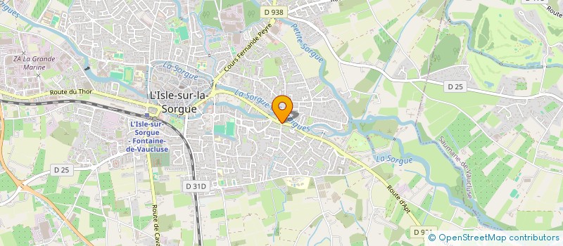 localisation de l'entreprise VICTORIA  L'ISLE-SUR-LA-SORGUE