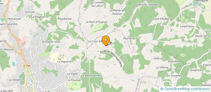 localisation de l'entreprise VICTORIA à SARLAT-LA-CANEDA