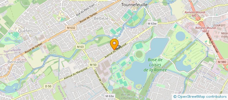 localisation de l'entreprise VICTORIA  TOURNEFEUILLE