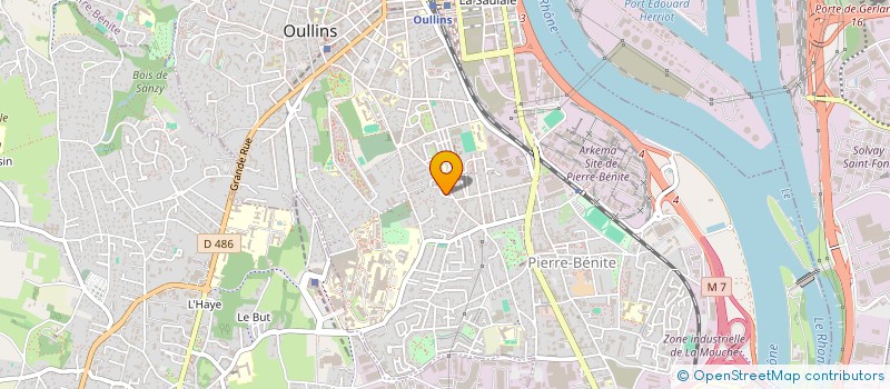 localisation de l'entreprise VICTORIA  OULLINS-PIERRE-BENITE
