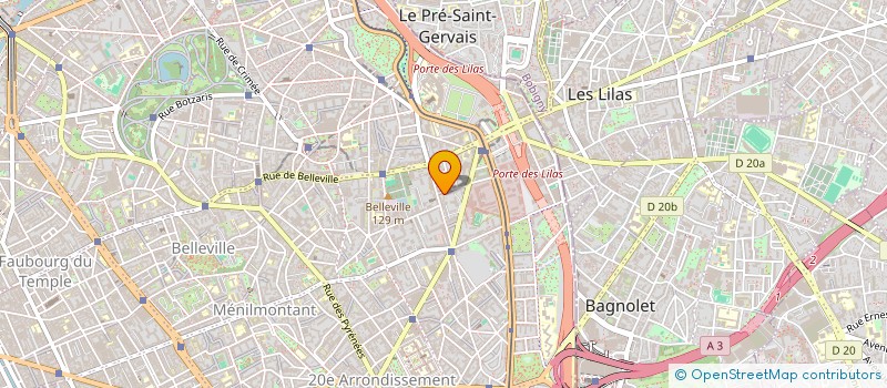 localisation de l'entreprise VICTORIA  PARIS