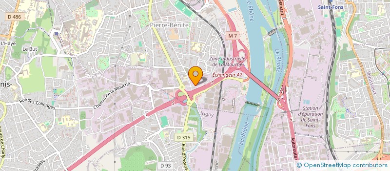 localisation de l'entreprise VICTORIA 69  OULLINS-PIERRE-BENITE