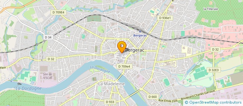 localisation de l'entreprise VICTORIA à BERGERAC