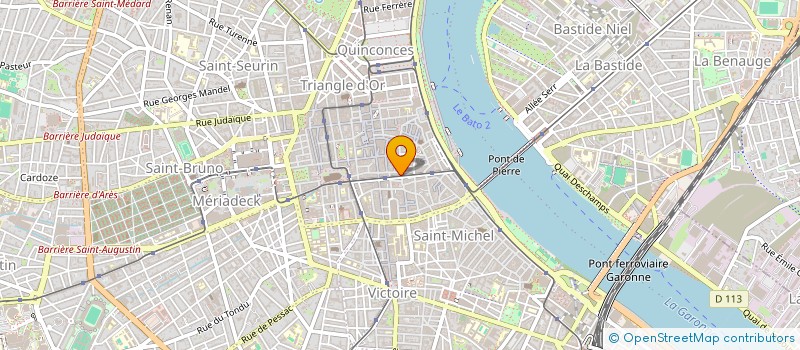 localisation de l'entreprise VICTORIA  BORDEAUX