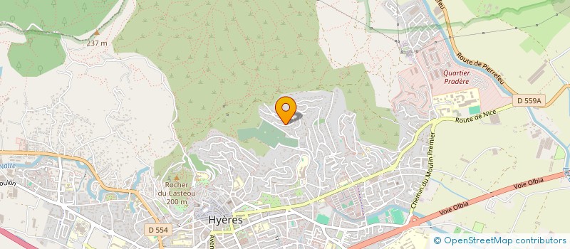 localisation de l'entreprise VICTORIA à HYERES