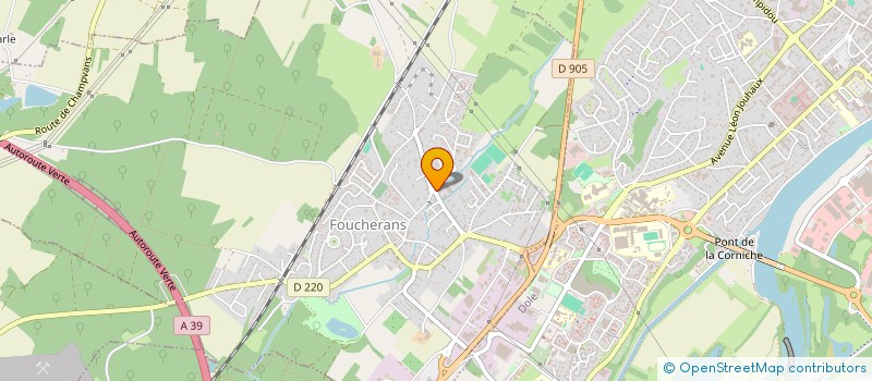 localisation de l'entreprise VICTORIA à FOUCHERANS