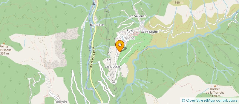 localisation de l'entreprise VICTORIA  CLANS