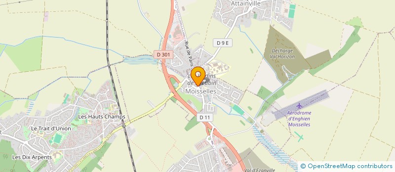 localisation de l'entreprise VICTORIA à ARNOUVILLE