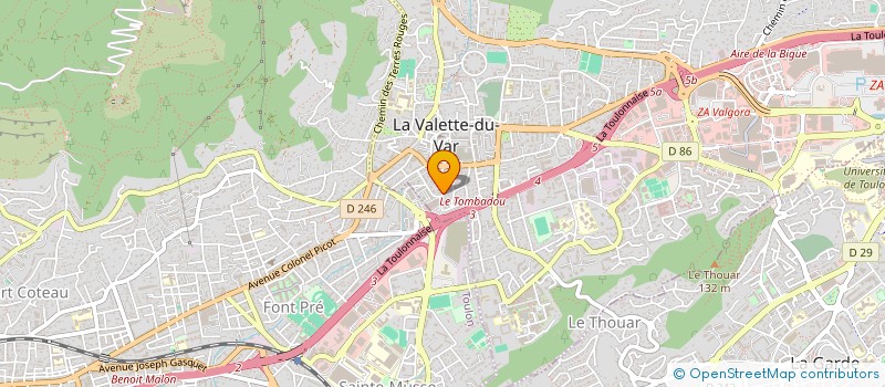 localisation de l'entreprise VICTORIA à HYERES