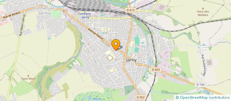 localisation de l'entreprise VICTORIA B  JARNY