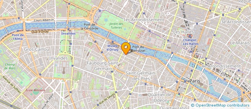 localisation de l'entreprise VICTORIA BEAUNE  PARIS