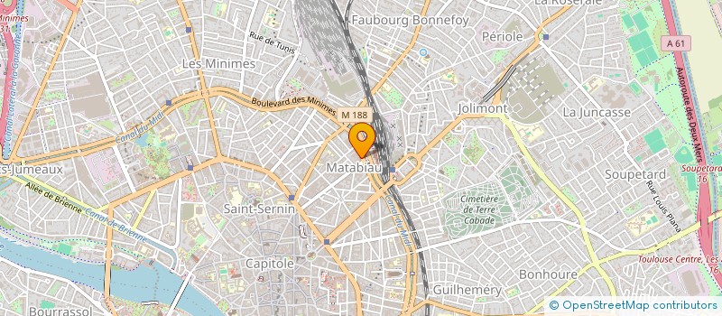 localisation de l'entreprise VICTORIA BIS à TOULOUSE
