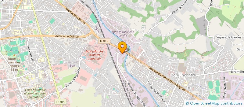 localisation de l'entreprise VICTORIA BOISSIERE  BOE