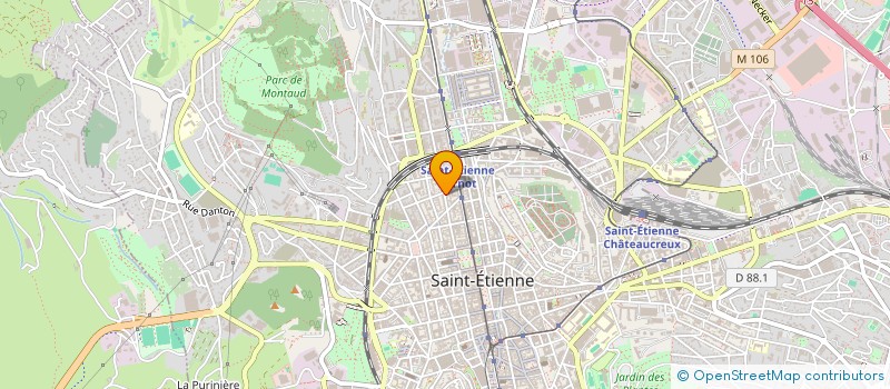 localisation de l'entreprise VICTORIA EDITIONS à SAINT-ETIENNE