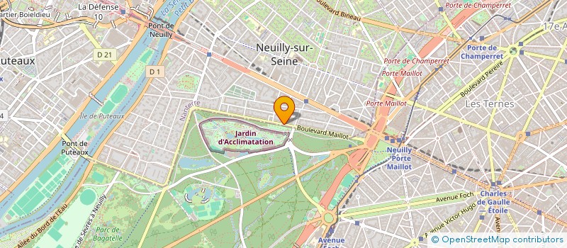 localisation de l'entreprise VICTORIA FAMILY à NEUILLY-SUR-SEINE