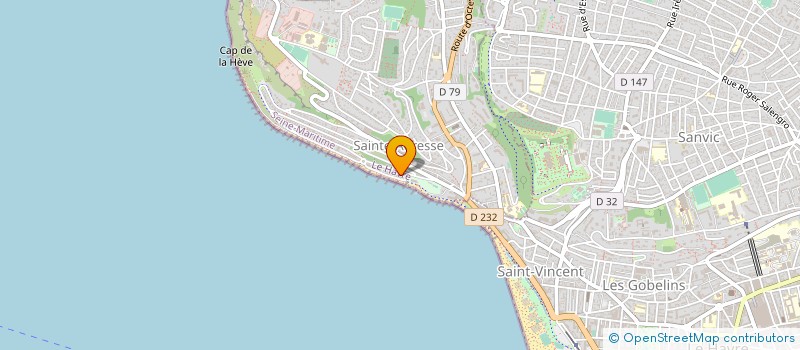 localisation de l'entreprise VICTORIA GALLI PARTICIPATIONS  SAINTE-ADRESSE