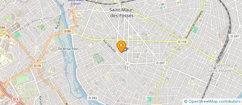 localisation de l'entreprise VICTORIA GLISS à SAINT-MAUR-DES-FOSSES