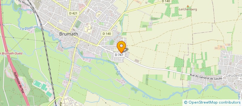 localisation de l'entreprise VICTORIA IMMOBILIER  HOCHSTETT