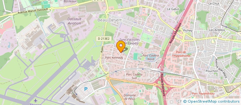 localisation de l'entreprise VICTORIA INVESTISSEMENT PATRIMOINE  MERIGNAC