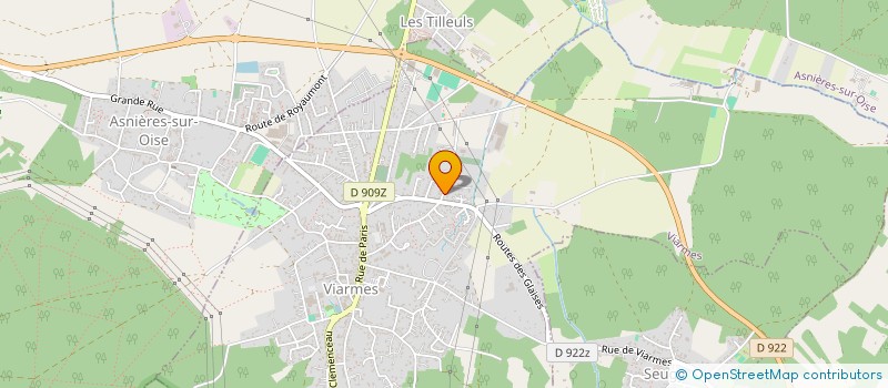 localisation de l'entreprise VICTORIA NESS  VIARMES