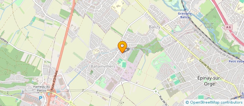 localisation de l'entreprise VICTORIA PATRIMOINE  BALLAINVILLIERS