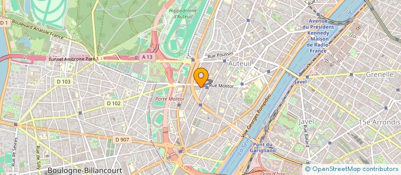 localisation de l'entreprise VICTORIA PATRIMOINE  PARIS