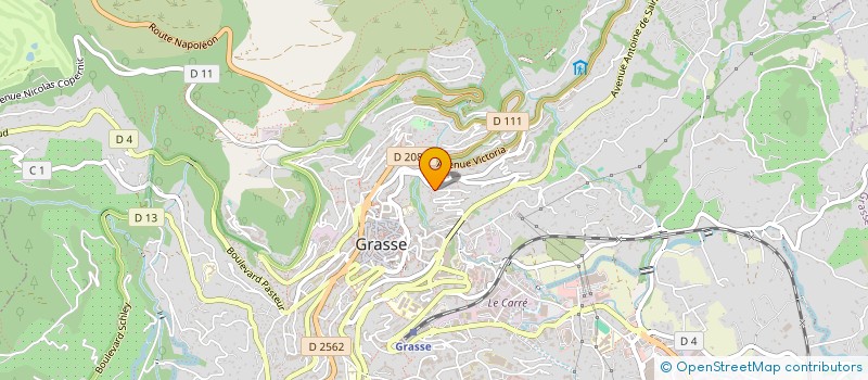localisation de l'entreprise VICTORIA QUALI-SERVICES à GRASSE
