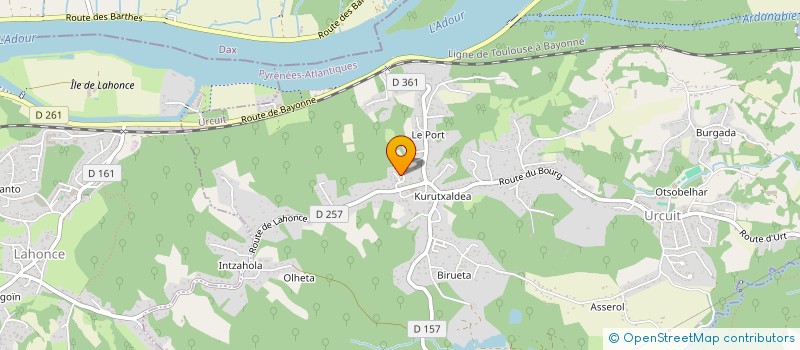 localisation de l'entreprise VICTORIA SERVICES à URCUIT