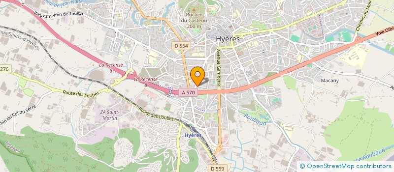 localisation de l'entreprise VICTORIALES à HYERES