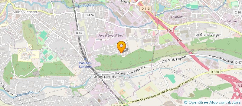 localisation de l'entreprise VICTORIANO  SAINT-VICTORET