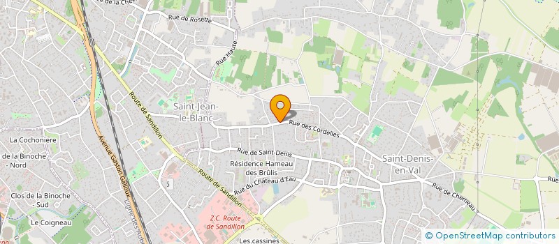 localisation de l'entreprise VICTORIEM à SAINT-DENIS-EN-VAL