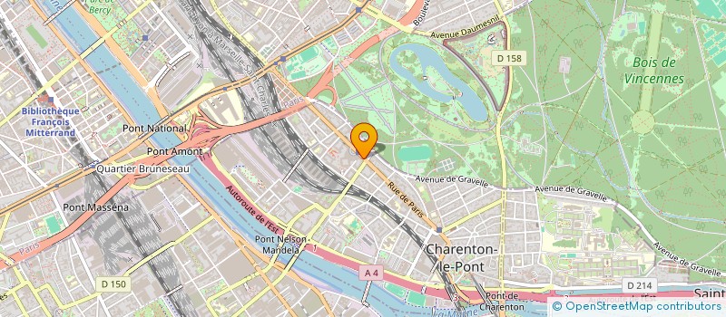 localisation de l'entreprise VICTORIMMO  CHARENTON-LE-PONT