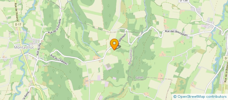 localisation de l'entreprise VICTORIN BLANC DUPRAT  MONTASTRUC