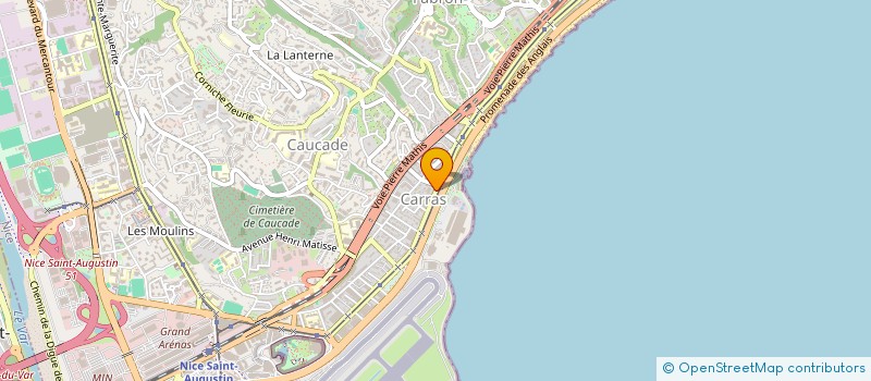 localisation de l'entreprise VICTORINE à NICE