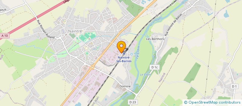 localisation de l'entreprise VICTORINE  NAINTRE