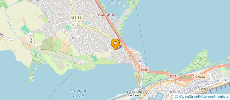 localisation de l'entreprise VICTORINE à PEROLS
