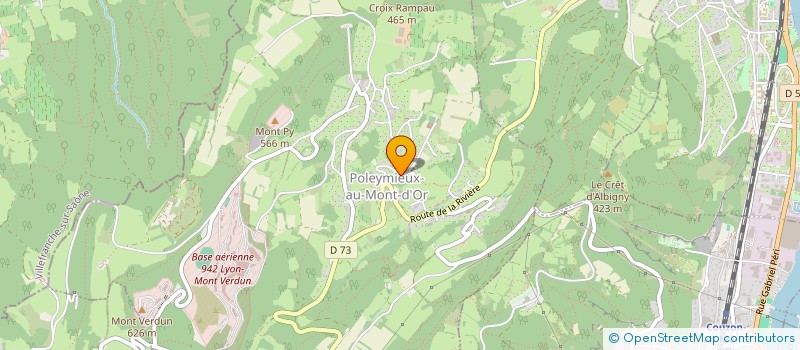 localisation de l'entreprise VICTORINE  POLEYMIEUX-AU-MONT-D'OR