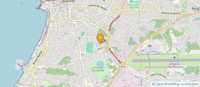 localisation de l'entreprise VICTORINE à BIARRITZ