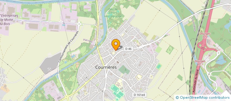 localisation de l'entreprise VICTORINE  COURRIERES