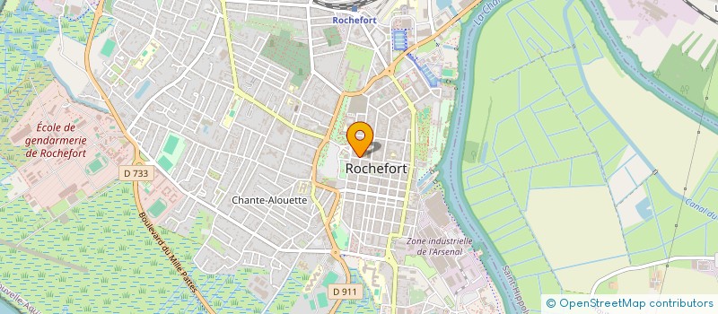 localisation de l'entreprise VICTORIO à ROCHEFORT