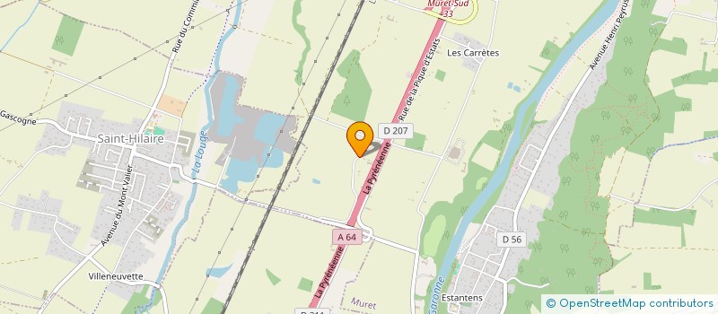 localisation de l'entreprise VICTORIO  MURET