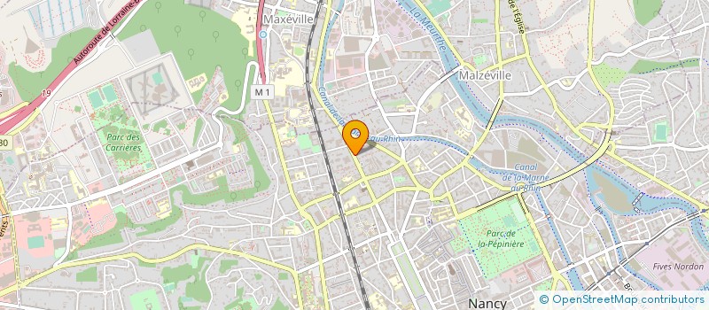 localisation de l'entreprise VICTORIS  NANCY