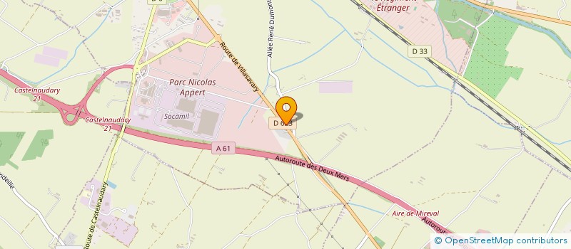 localisation de l'entreprise VICTORUS SCI  CASTELNAUDARY