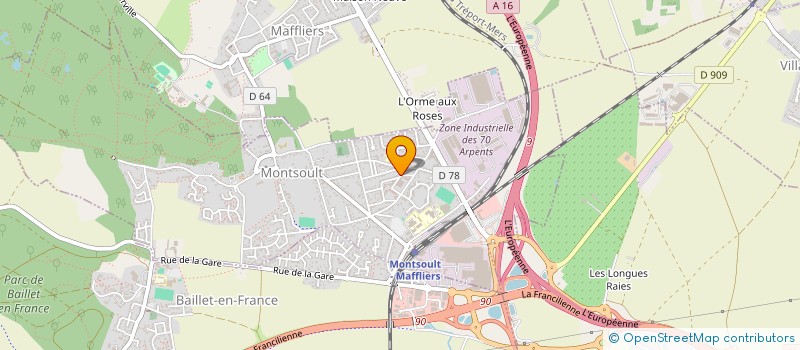 localisation de l'entreprise VICTORY à MONTSOULT