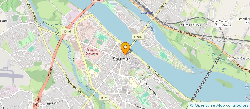 localisation de l'entreprise VICTORY à SAUMUR
