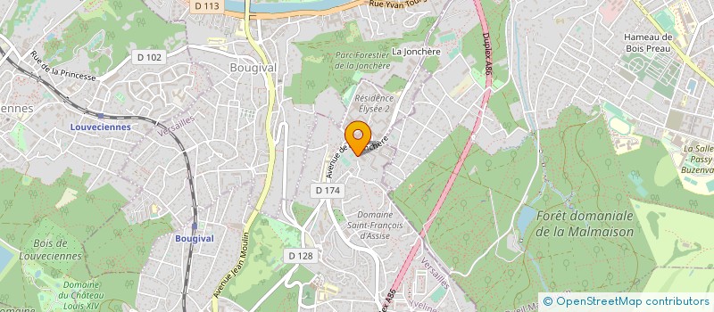 localisation de l'entreprise VICTORY  LA CELLE-SAINT-CLOUD