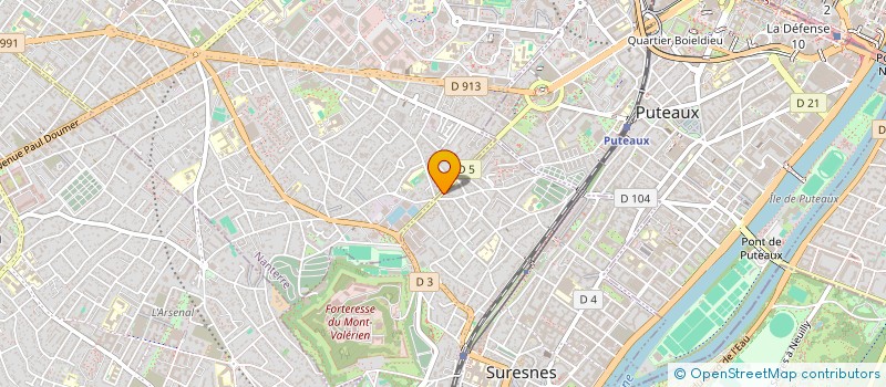 localisation de l'entreprise VICTORY à SURESNES