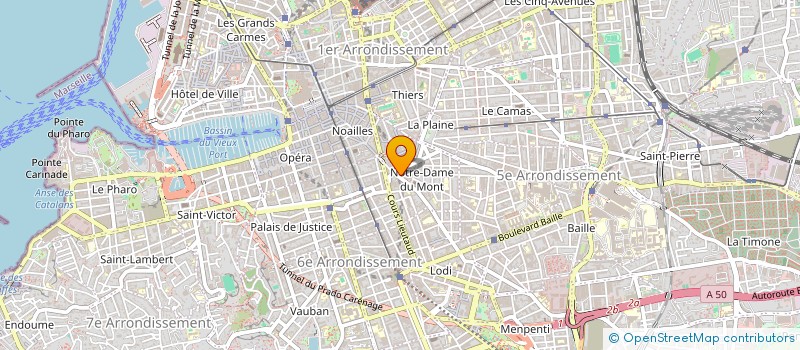 localisation de l'entreprise VICTORY à MARSEILLE