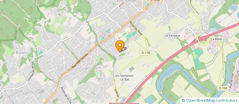 localisation de l'entreprise VICTORY FINANCES à SAINT-ISMIER